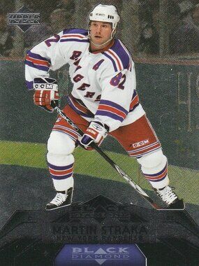 Martin Straka - 2007/2008 Upper Deck Black Diamond Hockey Card